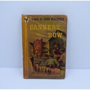 John Steinbeck Cannery Row Fourth Printing Paperback Bantam 1947 Vintage